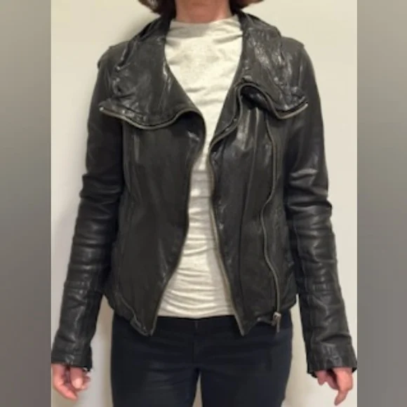 All Saints Caledonian Leather Jacket